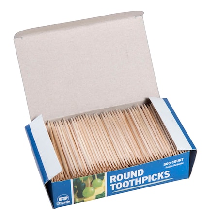 Amercareroyal Royal Round Toothpick, PK96000 R820